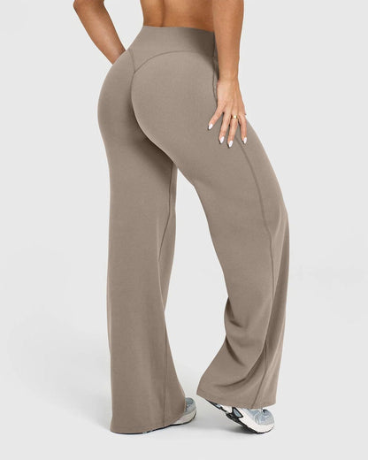 ✨Women's High Waist Stretch Casual Soft Straight Yoga Pants
