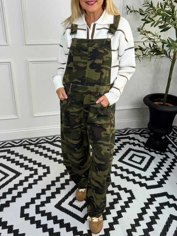 Women's Camo Overalls