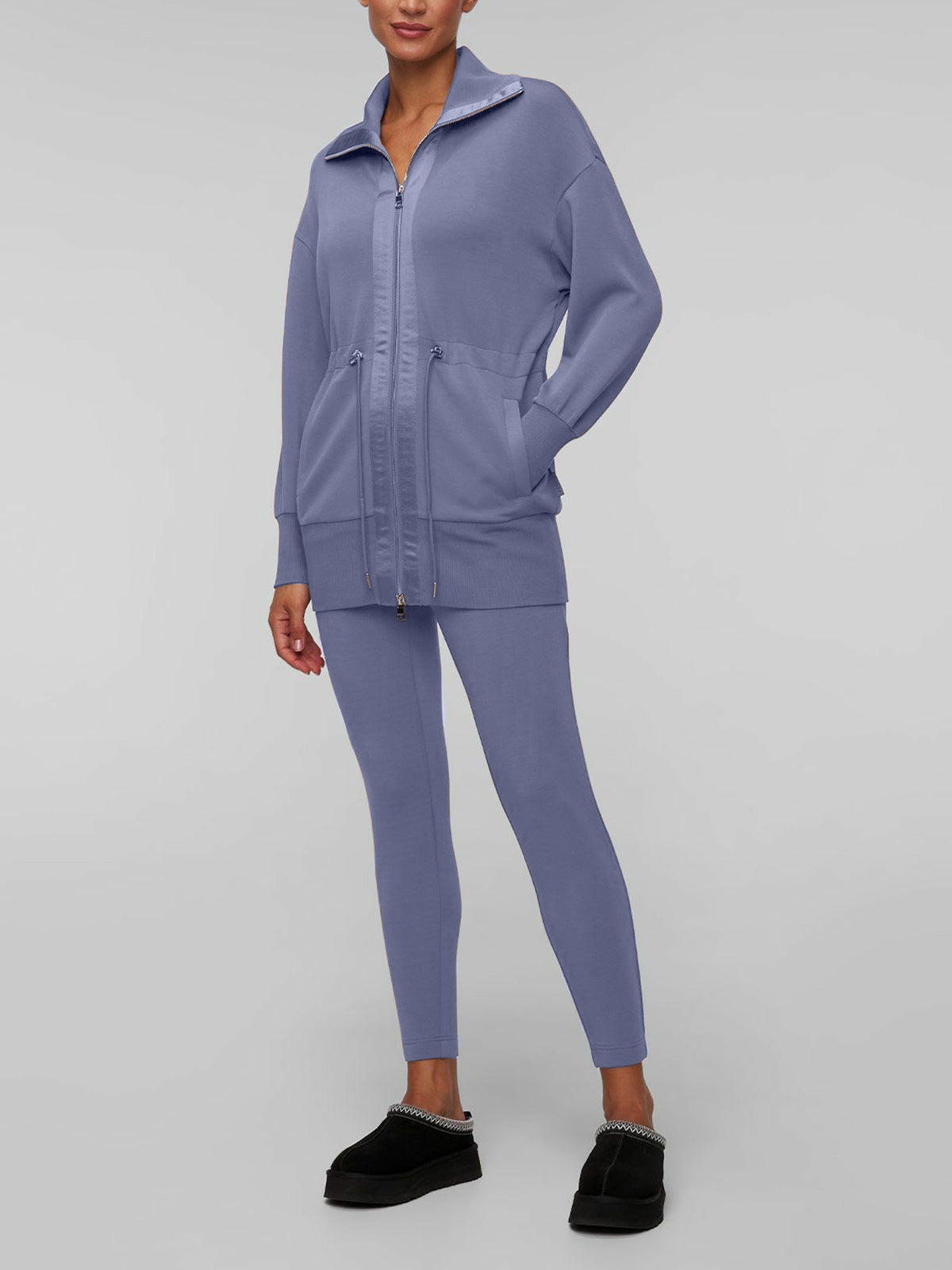 Turtleneck Casual Zipper Track Suit(Buy 2 Free Shipping)