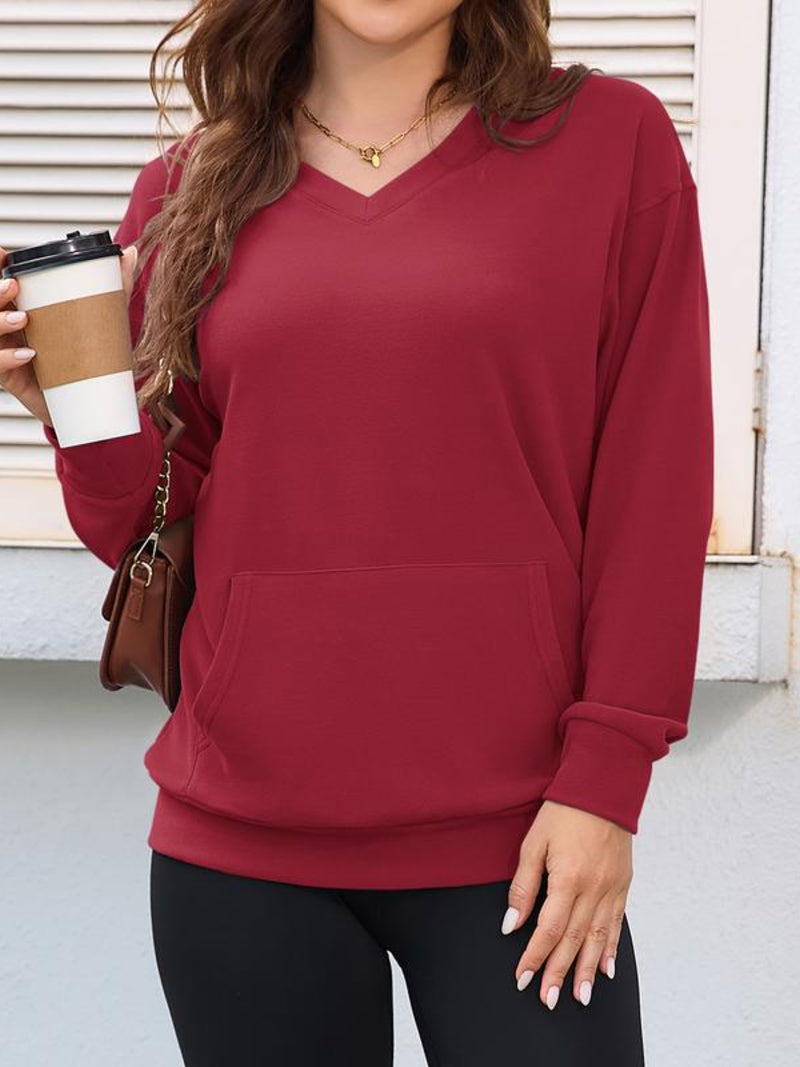 Refresh Your Wardrobe With This No‑Hood Relaxed V‑Neck Top