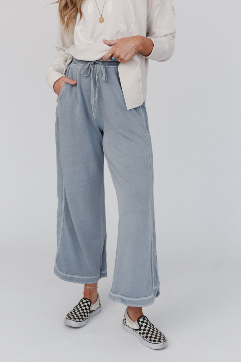 ✨So Comfy Wide Leg Pant Cropped Length