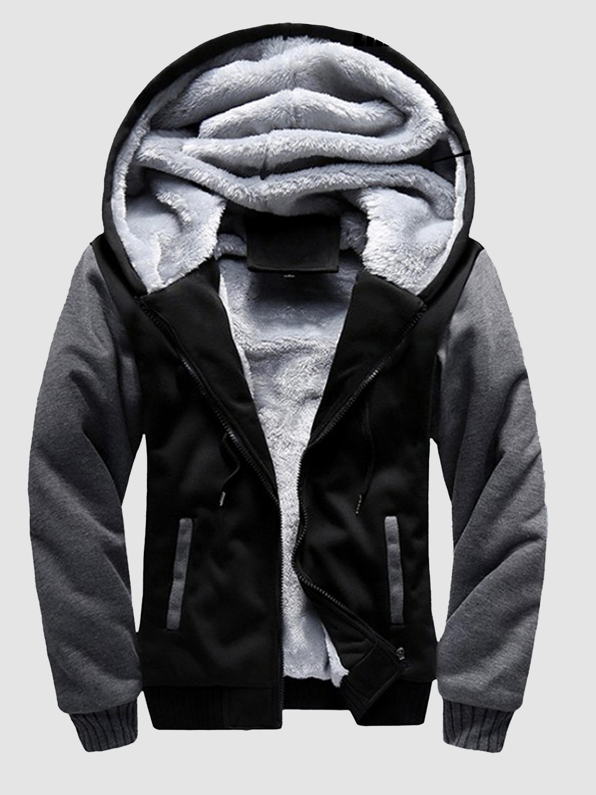 Women Thick Fleece Lined Hooded Sweatshirt Winter Warm Top