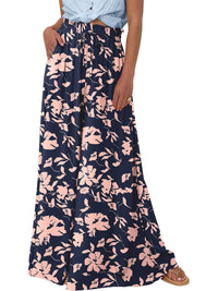 Print Navy Pink