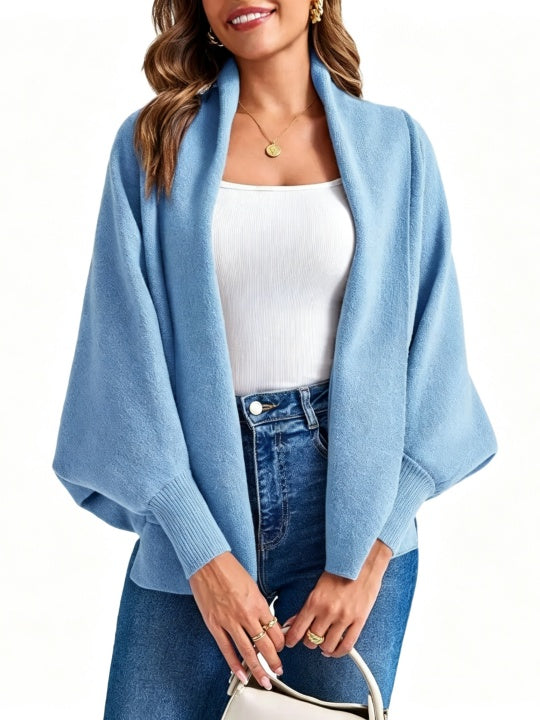 🥰Women's Open Front Batwing Sleeve Cardigan