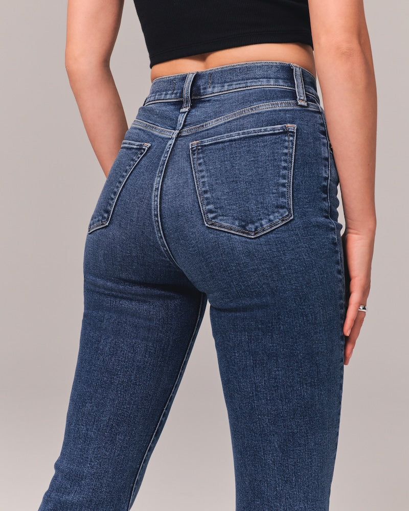 Ultra High Rise Stretch Flare Jean(Buy 2 Free Shipping)