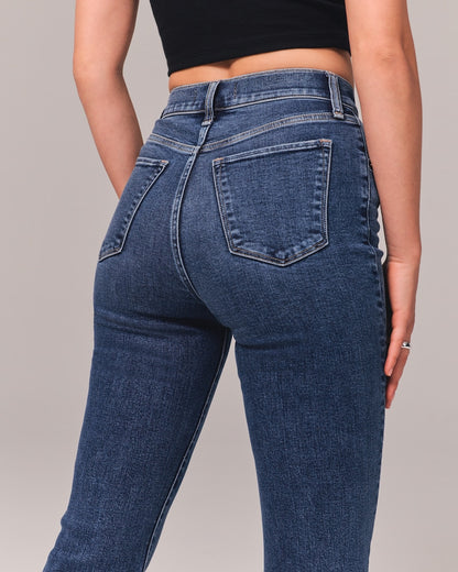 Ultra High Rise Stretch Flare Jean(Buy 2 Free Shipping)