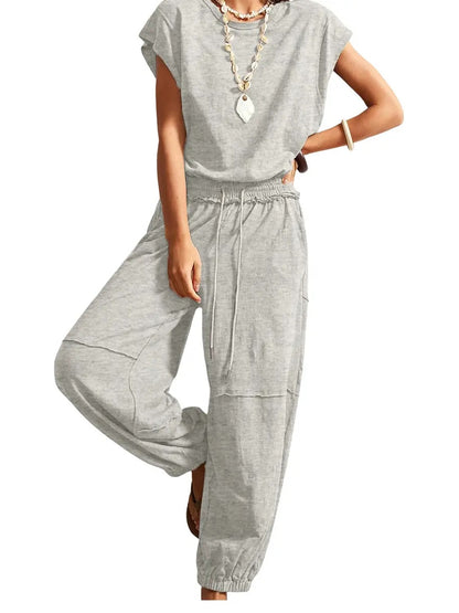 Women's Hollow Out Boho Jumpsuit