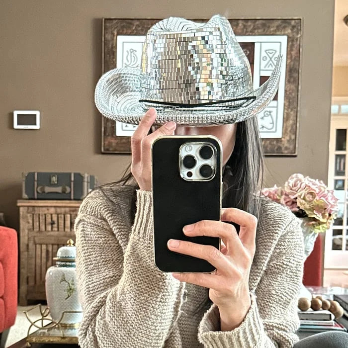 Disco Mirror Ball Hat