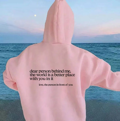 🎁'Dear Person Behind Me' Sweatshirt