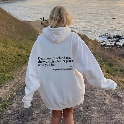 🎁'Dear Person Behind Me' Sweatshirt