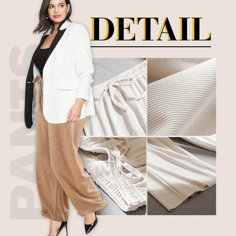 2023 Ladies Ice Silk Wide Leg Pants (Get 3 Pants For Only $39.98)