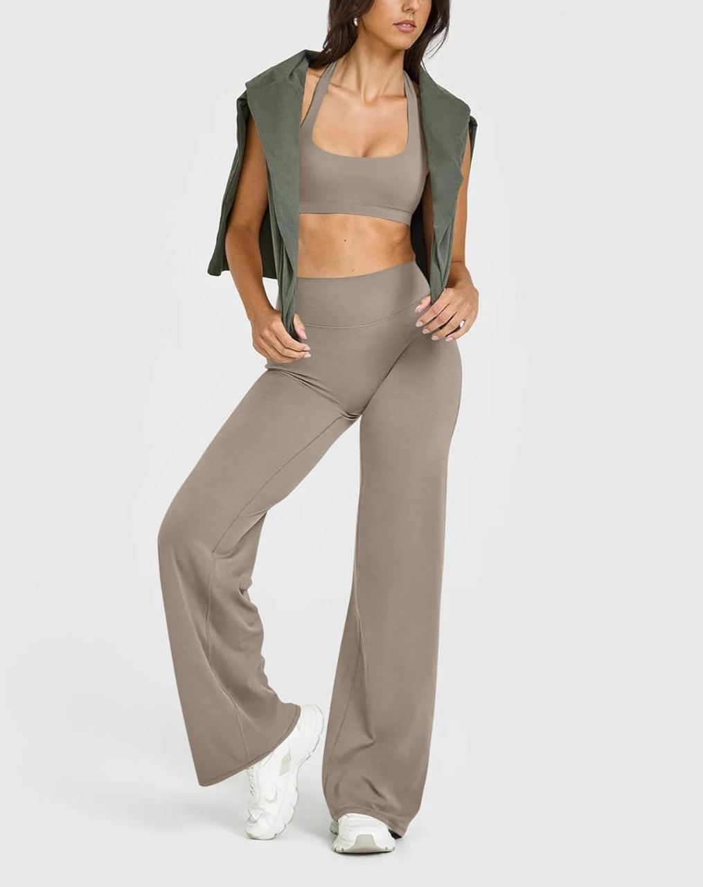 ✨Women's High Waist Stretch Casual Soft Straight Yoga Pants