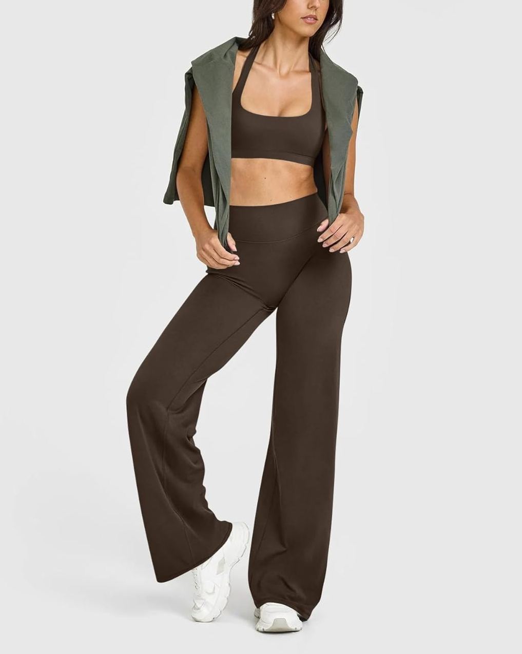 ✨Women's High Waist Stretch Casual Soft Straight Yoga Pants