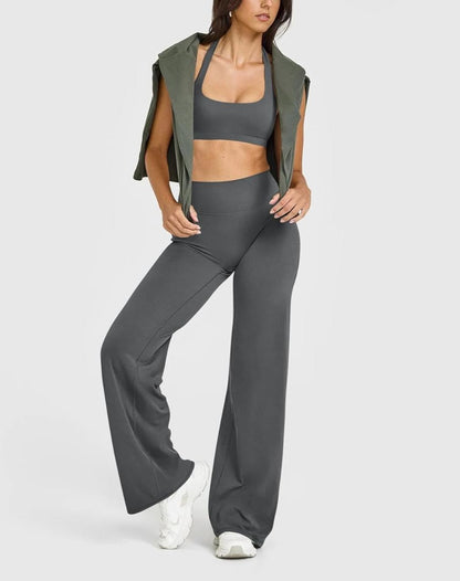 ✨Women's High Waist Stretch Casual Soft Straight Yoga Pants