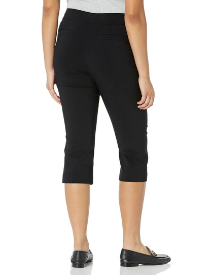 Women's High Waist Pull on Capri L Pocket