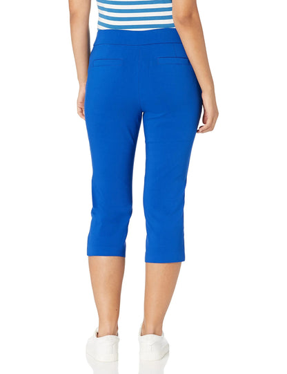 Women's High Waist Pull on Capri L Pocket