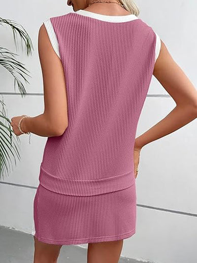 Women‘s Modest Cute Matching Set