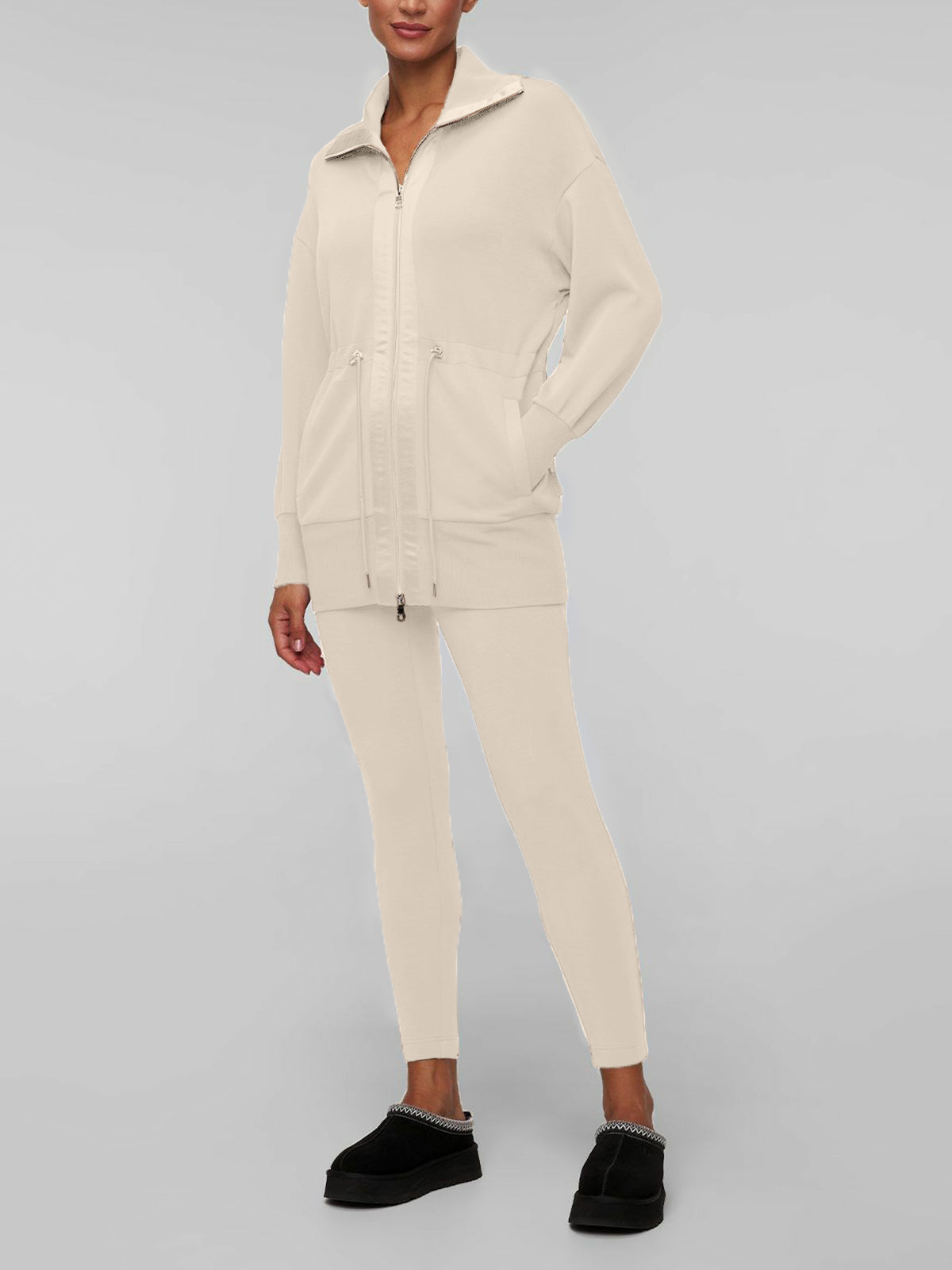 Turtleneck Casual Zipper Track Suit(Buy 2 Free Shipping)