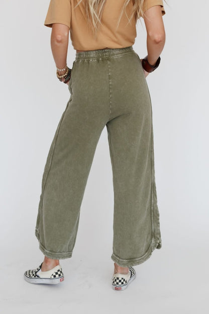 ✨So Comfy Wide Leg Pant Cropped Length