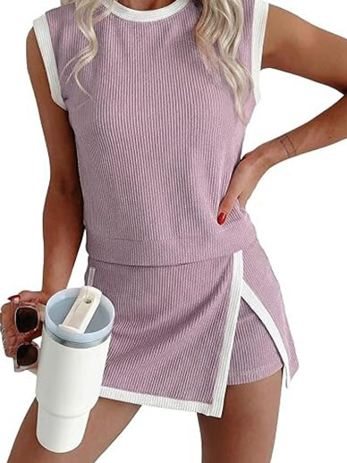 Women‘s Modest Cute Matching Set