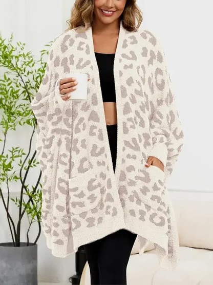 Women's Sherpa Wearable Blanket Poncho