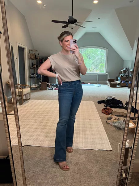 🎁Fitted Vintage Flared Jeans