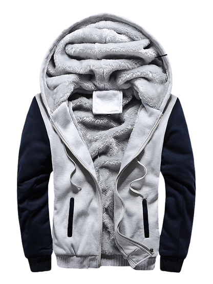 Women Thick Fleece Lined Hooded Sweatshirt Winter Warm Top