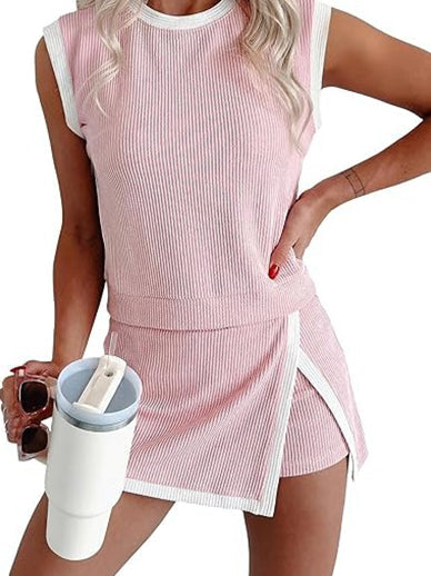 Women‘s Modest Cute Matching Set