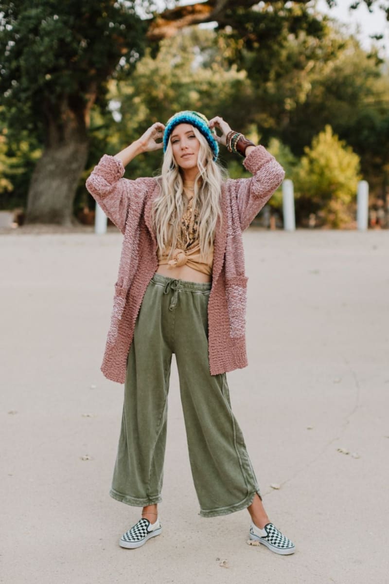 ✨So Comfy Wide Leg Pant Cropped Length
